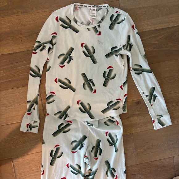 PINK cactus Christmas pjs - Picture 6 of 6